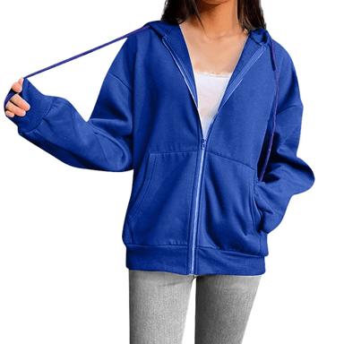 CASACAS AFRANELADAS ABRIGADORAS CON CIERRE DE MUJER, CHAQUETAS DE ALGODÓN