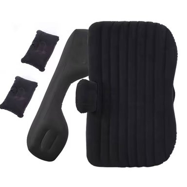 CAMA COLCHÓN INFLABLE PARA AUTO + INFLADOR + ALMOHADAS