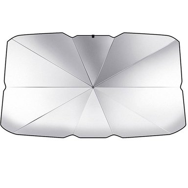 PARASOL DOBLE CAPA SOMBRILLA PARABRISA CUBRE SOL RETRÁCTIL