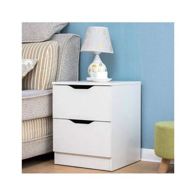 VELADOR NORWAY 2 CAJONES BLANCO