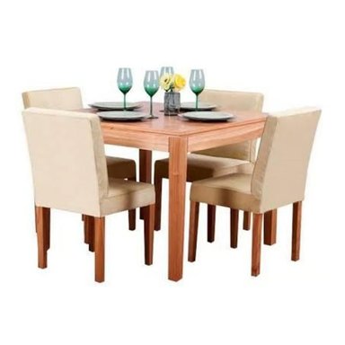 COMEDOR IVERN BEIGE 4 SILLAS