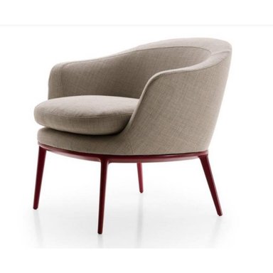 BUTACA ITALY TAPIZADA BEIGE