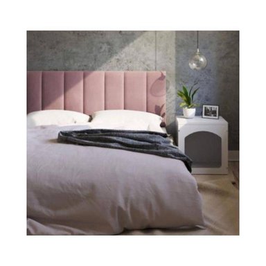 CABECERA BOX WEYMI 2 PLAZAS ROSADO PANEL - 1