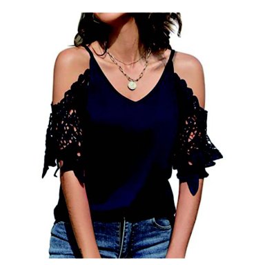 POLO MANGA CORTA MUJER RINODERINA NVSY004 CASUAL SEXY