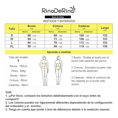 VESTIDO MAXI MUJER RINODERINA LYQ148 DE FIESTA ELEGANTE REGALO - 6