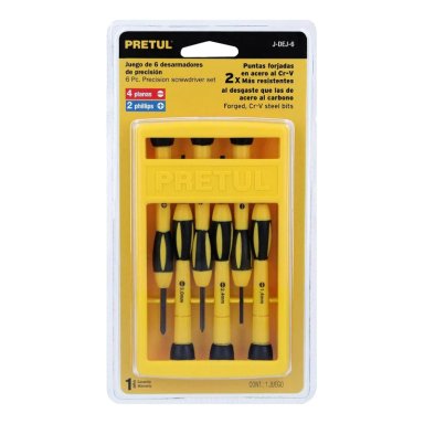JUEGO DE 6 DESARMADORES DE PRECISION