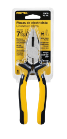 ALICATE UNIVERSAL DE 7 PULGADAS COMFORT GRIP PRETUL - 22676