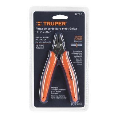 PINZA 5' DE CORTE PARA ELECTRÓNICA TRUPER -17314