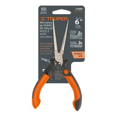 ALICATE MINI DE PUNTA DE AGUJA 6 PULGADAS TRUPER - 17369