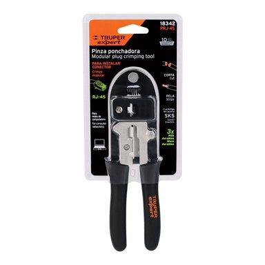 ALICATE PONCHADOR TRUPER 18342 8" CON 8 CONTACTOS