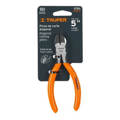 ALICATE DE CORTE TRUPER DIAGONAL 5 PULGADAS - 17311