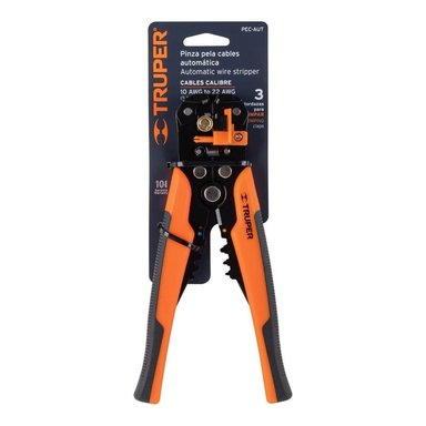 ALICATE PELACABLE TRUPER 17360 AUTOMÁTICO DE 8 PULGADAS