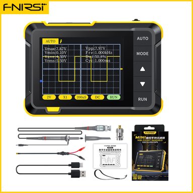 OSCILOSCOPIO FNIRSI DSO152 MINI DIGITAL PORTÁTIL