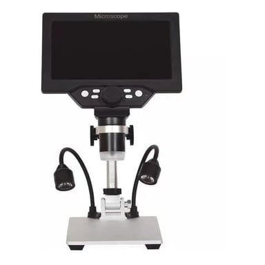 MICROSCÓPIO DIGITAL 1200X PANTALLA LCD 7 PULGADAS LUZ LED - 1