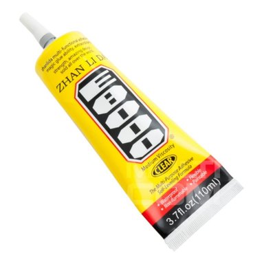 PEGAMENTO E8000 TRANSPARENTE PARA CELULARES, TABLETS, LAPTOPS