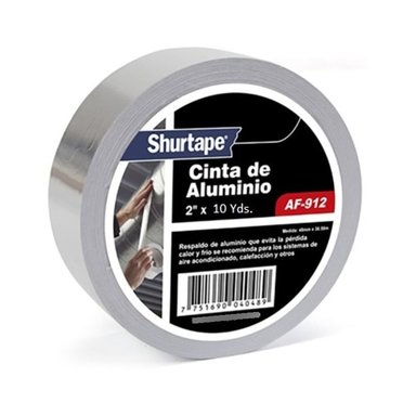 CINTA DE ALUMINIO 2 PULGADAS X 10 YDS - SHURTAPE