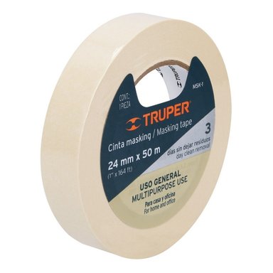 CINTA MASKING 24MM X 50M TRUPER - 12591