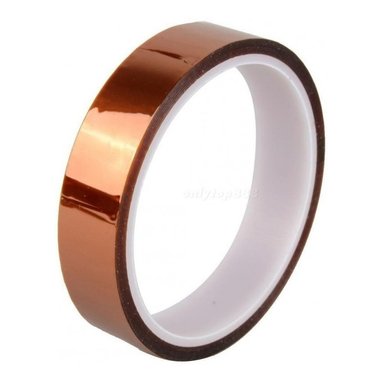 CINTA TÉRMICA ADHESIVA KAPTON SOPORTE ALTA TEMPERATURA 15MM