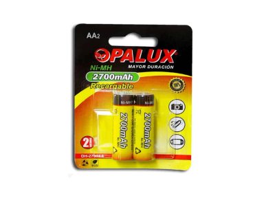 PILAS OPALUX DH-2700AA RECARGABLE AA 1.2V 2700MA