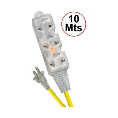 EXTENSIÓN OPALUX OP-FL1210 UNIVERSAL SILICONADA 10M