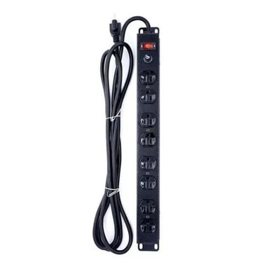 POWER RACK OPALUX 14-550M-2M METÁLICO 8 TOMAS PLANAS 15 AMP