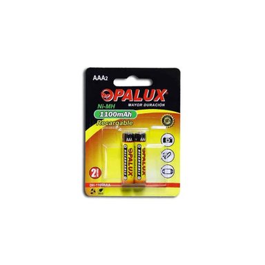 PILA RECARGABLE AAA 1.2V 1100MAH OPALUX DH-1100AAA