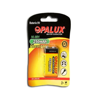 BATERÍA RECARGABLE OPALUX DH-250-9V 9V 250MAH