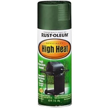 PINTURA SPRAY RUST OLEUM VERDE RESISTENTE PARA ALTA TEMPERATURA