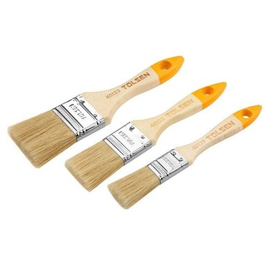 JUEGO DE 3 PCS DE BROCHAS 1, 1.5 Y 2 PULGADAS TOLSEN - 40144