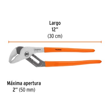ALICATE PICO DE LORO TRUPER 12' MANGO DE PVC - 17352 - 3
