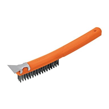 CEPILLO DE ALAMBRE 51 PINCELES ACERO AL CARBONO C/ESPÁTULA, TRUPER - 11539
