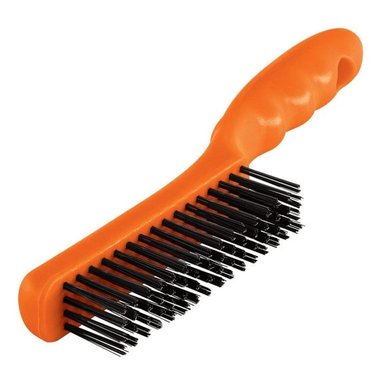 CEPILLO DE ALAMBRE 64 PINCELES DE ACERO AL CARBONO, TRUPER - 11559