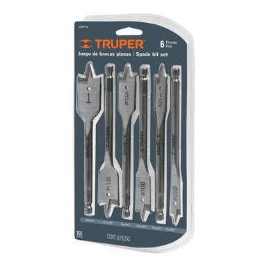 BROCAS TRUPER JUEGO DE PLANAS DE MANITA 6 PIEZAS - 11395