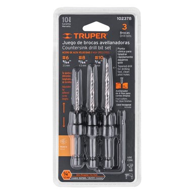 BROCAS TRUPER JUEGO DE 3 AVELLANADORAS - 102378