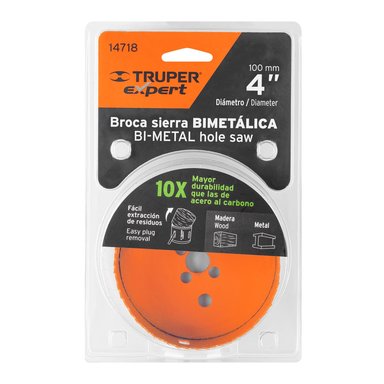BROCA SIERRA TRUPER BIMETÁLICA 4' EXPERT - 14718