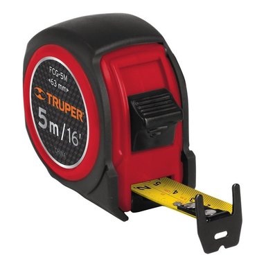 WINCHA TRUPER COMPACTA CONTRA IMPACTOS 5 M CINTA 19 MM 12772