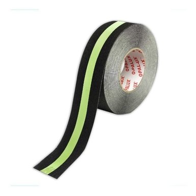 CINTA ADHESIVA OPALUX 18NF ANTIDESLIZANTE FOTO LUMINISCENTE 18 M X 50 MM AN NEGRO