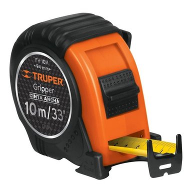 WINCHA TRUPER GRIPPER CONTRA IMPACTOS 10 M CINTA 32 MM FH-10M