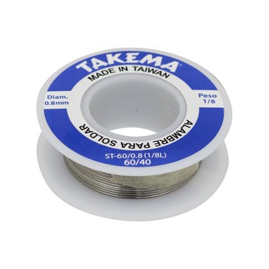 ESTAÑO TAKEMA 0.5MM 60/40 ST-63/0.5 1/4L