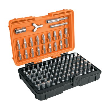 SET TRUPER 100 PUNTAS MIXTAS LARGO 1' + ESTUCHE PLÁSTICO 17794