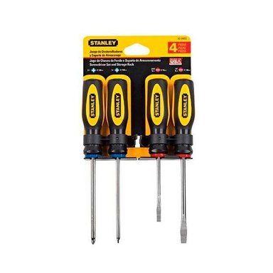 SET DESTORNILLADORES STANLEY 60-040 4 PIEZAS