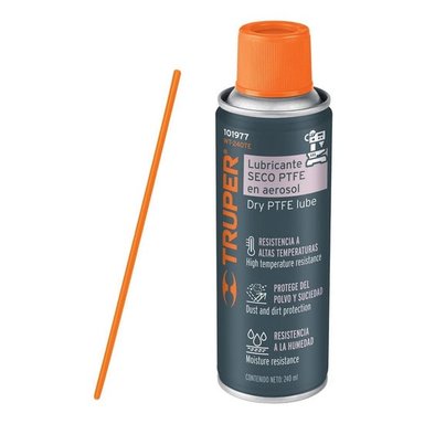 LUBRICANTE TRUPER SECO PTFE 240 ML EN AEROSOL - 101977