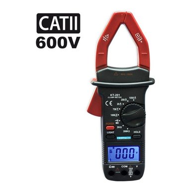 PINZA AMPERIMETRICA, TESTECH KT-201