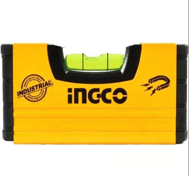 MINI NIVEL DE MANO INGCO MAGNÉTICO PORTATIL INDUSTRIAL HMSL03101