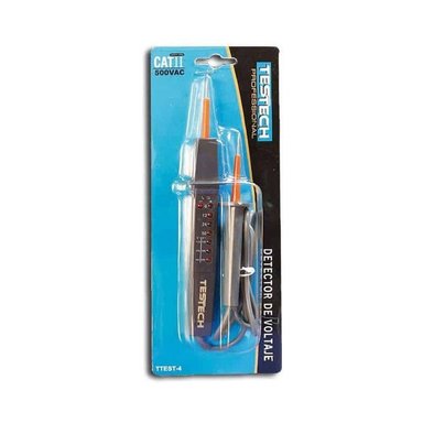 DETECTOR TESTECH DE VOLTAJE 500V DC TTEST-4