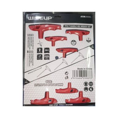 SET DESTORNILLADORES T HEXAGONAL ALLEN WISEUP 32331 7 PIEZAS - 2