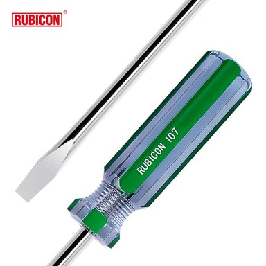 DESARMADOR PLANO 6' (-) 107-6 (1/4'), RUBICON (PIEZA) - 24644