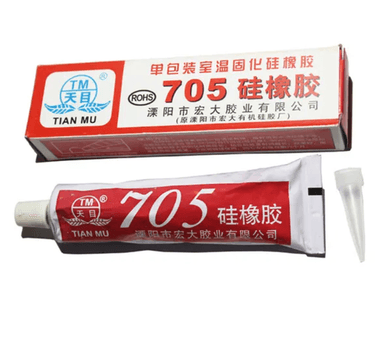 PEGAMENTO 705 ADHESIVO SELLADOR SILICONA TRANSPARENTE UNIVERSAL TIAN MU - 2469 50ML