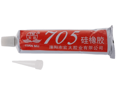 PEGAMENTO 705 ADHESIVO SELLADOR SILICONA TRANSPARENTE UNIVERSAL TIAN MU - 2469 50ML - 2
