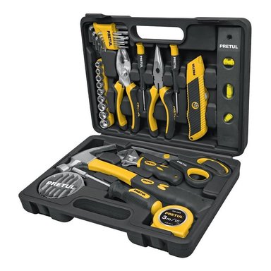 SET HERRAMIENTAS PRETUL 22101 42 PIEZAS